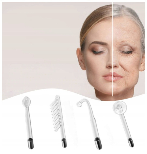 DERMA WAND PREMIUM DARSONWAL PRO D'ARSONVAL MOCNY 4 PELOTY DO SKÓRY TWARZY DERMA WAND PREMIUM DARSONWAL PRO D'ARSONVAL MOCNY 4 PELOTY DO SKÓRY TWARZY