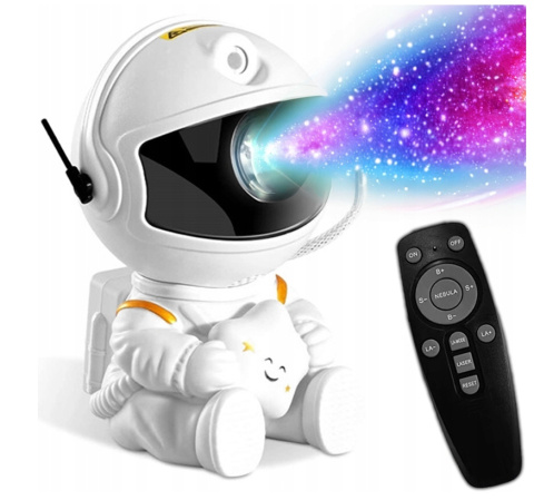 DreamCraft PROJEKTOR GWIEZDNY ASTRONAUTA LED LAMPKA NOCNA DreamCraft PROJEKTOR GWIEZDNY ASTRONAUTA LED LAMPKA NOCNA