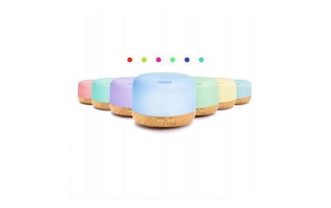 NAWILŻACZ POWIETRZA DYFUZOR AROMATERAPIA LAMPKA NOCNA RGB JONIZATOR ZAPACH NAWILŻACZ POWIETRZA DYFUZOR AROMATERAPIA LAMPKA NOCNA RGB JONIZATOR ZAPACH