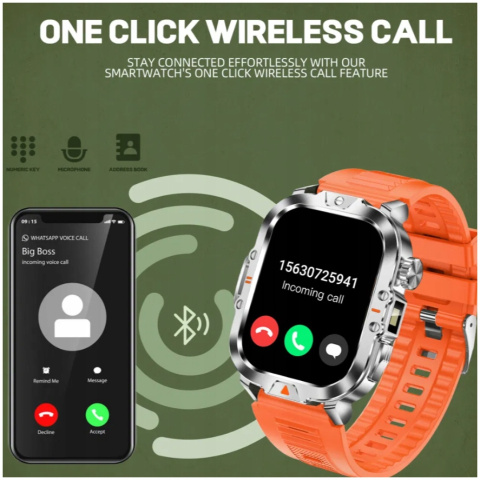 SmartWatch ZEGAREK SPORTOWY WODOODPORNY IP68 Z LATARKĄ SOLIDNY V17 MENU PL SmartWatch ZEGAREK SPORTOWY WODOODPORNY IP68 Z LATARKĄ SOLIDNY V17 MENU PL